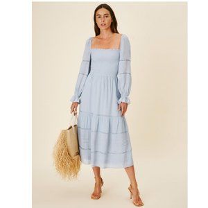 Reformation Jessy Dress - Mineral NWT